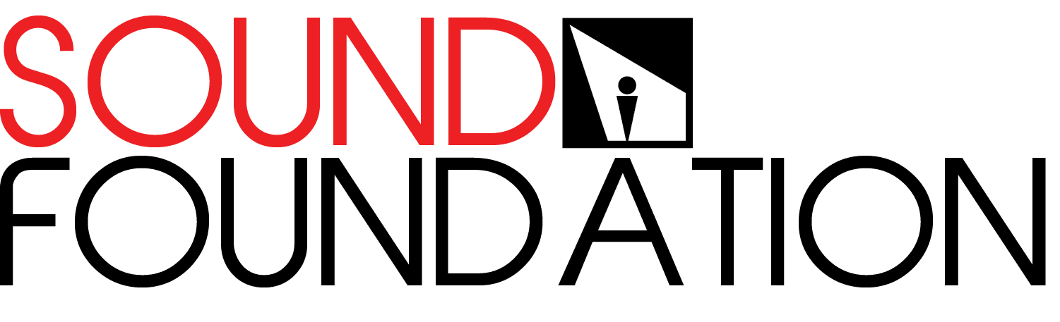 Logo with an arrow on it.