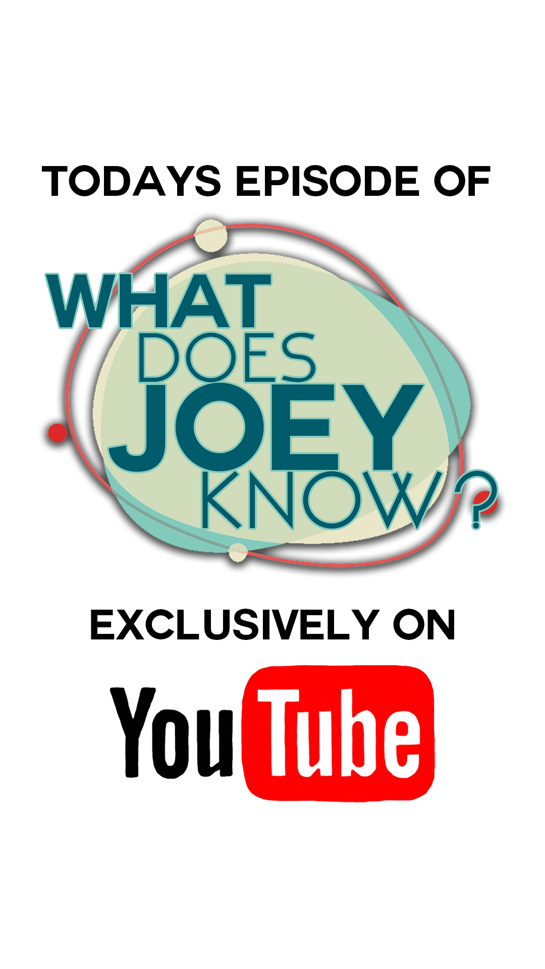 A picture of the logo for what does joey know ?